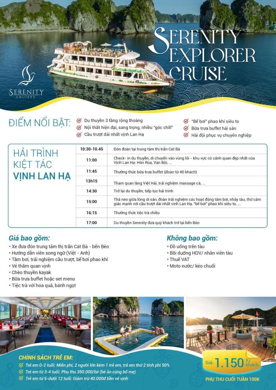 Emerald Hotel Cat Ba Dong Khe Sau Dış mekan fotoğraf